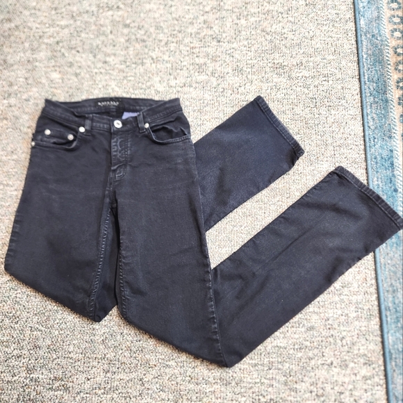 Buffalo David Bitton Women's Low Rise Stretch Skinny Jeans in Black 24 - Picture 1 of 9